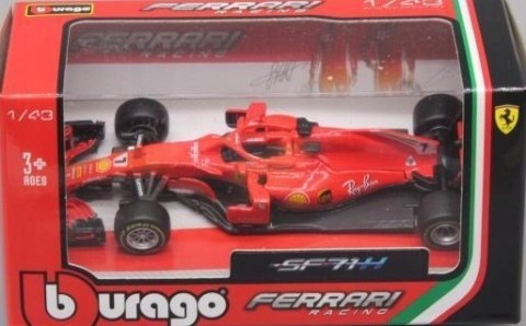 Bolid F1 FERRARI SF71H Raikkonen #7 BBurago 1:43 Bolid F1 FERRARI SF71H Raikkonen #7 BBurago 1:43