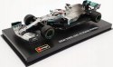 Bolid F1 Mercedes W10 Hamilton KASK BBurago 1:43