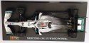 Bolid F1 Mercedes W10 Hamilton KASK BBurago 1:43