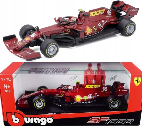 Bolid Ferrari SF1000 Leclerc Tuscan BBurago 1:18