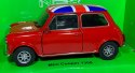 MINI COOPER 1300 red flaga UK 1:34 Welly 43609F