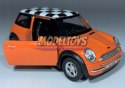 MINI COOPER pomarańczowy 1:34 Welly 49766F