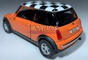 MINI COOPER pomarańczowy 1:34 Welly 49766F