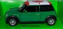 MINI COOPER zielony 1:34 Welly 49766F