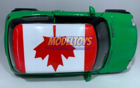 MINI COOPER zielony 1:34 Welly 49766F MINI COOPER zielony 1:34 Welly 49766F