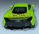 McLaren 675LT zielony 1:34 Welly 43757F