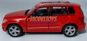 Mercedes-Benz GLK czerwony 1:34 Welly 43684F