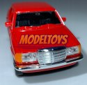 Mercedes-Benz W123 czerwony 1:34 Welly 43686F