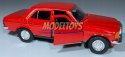 Mercedes-Benz W123 czerwony 1:34 Welly 43686F