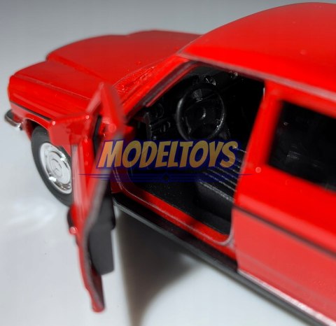 Mercedes-Benz W123 czerwony 1:34 Welly 43686F Mercedes-Benz W123 czerwony 1:34 Welly 43686F