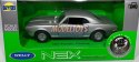 Pontiac Firebird 1967 srebrny 1:34 Welly 43715