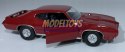 Pontiac GTO 1969 czerwony 1:34 Welly 43714F