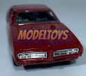 Pontiac GTO 1969 czerwony 1:34 Welly 43714F