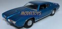 Pontiac GTO 1969 niebieski 1:34 Welly 43714F