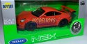 Porsche 911 GT3 RS 2016 red 1:34 Welly 43746F