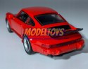 Porsche 911 Turbo czerwone 1:34 Welly 43683