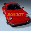 Porsche 911 Turbo czerwone 1:34 Welly 43683