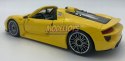 Porsche 918 Spyder yellow 1:24 model Bburago 21076