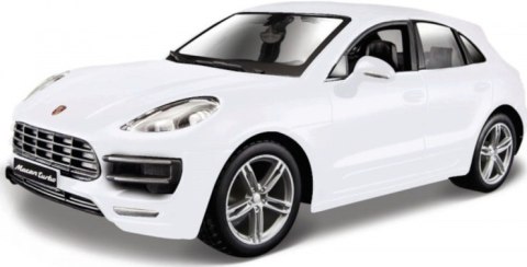 Porsche Macan white 1:24 model Bburago 21077 SUV