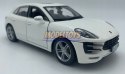 Porsche Macan white 1:24 model Bburago 21077 SUV