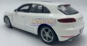 Porsche Macan white 1:24 model Bburago 21077 SUV