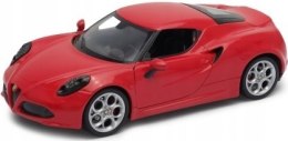 ALFA ROMEO 4C model metal WELLY 1:24