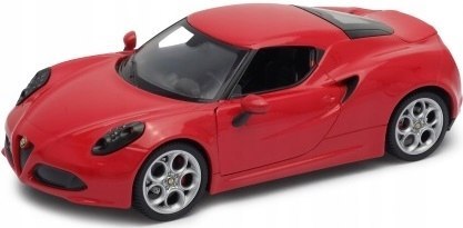 ALFA ROMEO 4C model metal WELLY 1:24