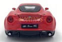 ALFA ROMEO 4C model metal WELLY 1:24