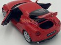 ALFA ROMEO 4C model metal WELLY 1:24