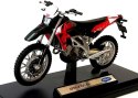 APRILIA RXV 450 motocykl model 1:18 Welly metalowy