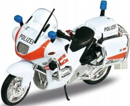 BMW R1100 RT Policja Polizei 1:18 Welly metalowy