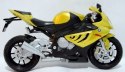 BMW S 1000RR motocykl model 1:18 Welly metalowy