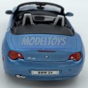 BMW Z4 open top metal model Welly 1:24