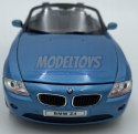 BMW Z4 open top metal model Welly 1:24