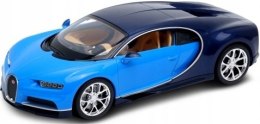 BUGATTI Chiron blue MODEL METAL WELLY 1:24