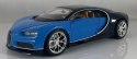 BUGATTI Chiron blue MODEL METAL WELLY 1:24