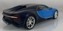 BUGATTI Chiron blue MODEL METAL WELLY 1:24