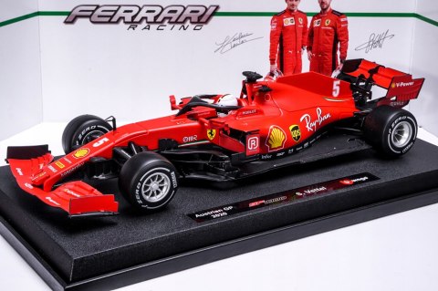 Bolid F1 Ferrari SF1000 Vettel 2020 BBurago 1:18 Bolid F1 Ferrari SF1000 Vettel 2020 BBurago 1:18