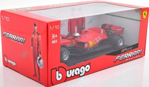 Bolid F1 Ferrari SF1000 Vettel 2020 BBurago 1:18 Bolid F1 Ferrari SF1000 Vettel 2020 BBurago 1:18