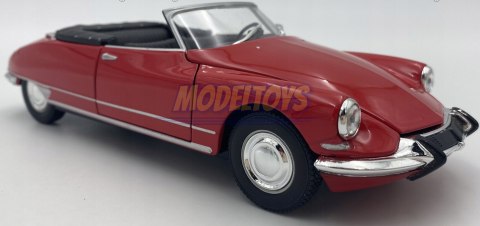 CITROEN DS 19 Cabriolet model METAL WELLY 1:24 CITROEN DS 19 Cabriolet model METAL WELLY 1:24