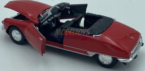 CITROEN DS 19 Cabriolet model METAL WELLY 1:24 CITROEN DS 19 Cabriolet model METAL WELLY 1:24