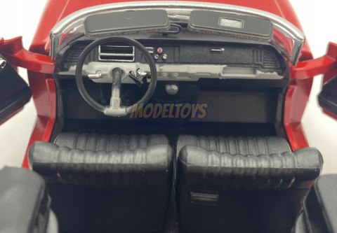 CITROEN DS 19 Cabriolet model METAL WELLY 1:24 CITROEN DS 19 Cabriolet model METAL WELLY 1:24