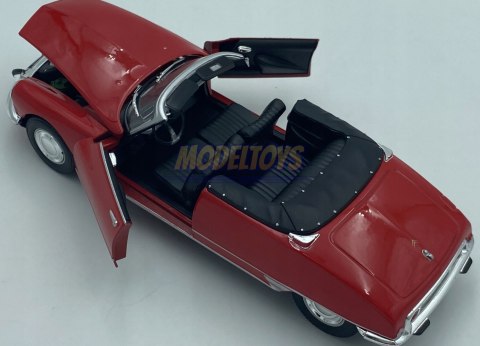 CITROEN DS 19 Cabriolet model METAL WELLY 1:24 CITROEN DS 19 Cabriolet model METAL WELLY 1:24