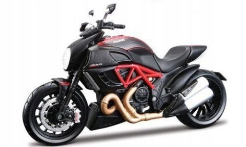 DUCATI Diavel Carbon d składania 1:12 Maisto 39196 DUCATI Diavel Carbon d składania 1:12 Maisto 39196