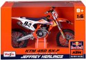 DUUŻY KTM 450 SX-F Red Bull J. Herlings 1:6 Maisto