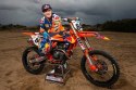 DUUŻY KTM 450 SX-F Red Bull J. Herlings 1:6 Maisto