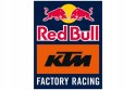 DUUŻY KTM 450 SX-F Red Bull J. Herlings 1:6 Maisto