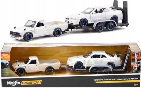 Datsun 620 + Nissan Skyline GT-R 1:24 Maisto 32754