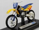 HUSQVARNA CR125 motocykl model 1:18 Welly metalowy