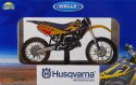 HUSQVARNA CR125 motocykl model 1:18 Welly metalowy